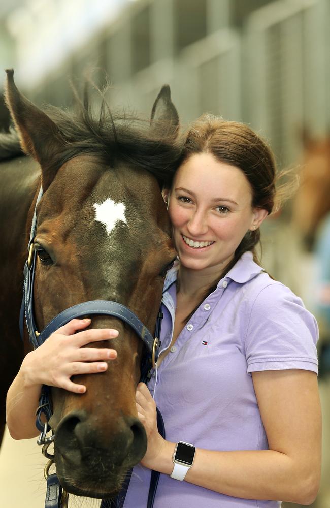 On the rise ... Almost a quarter of trainers, 40 per cent of race club managers and half of stable hands are women. Picture: Janine Eastgate