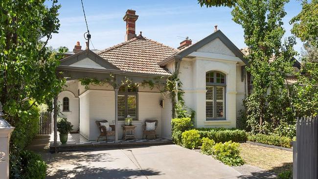 The home attracted three bidders when it went under the hammer.