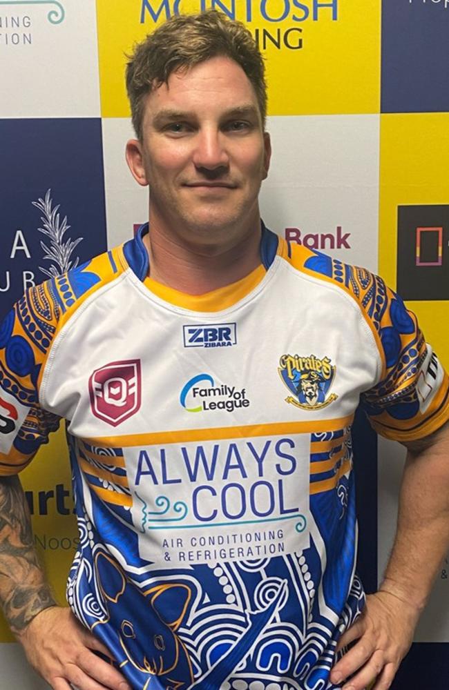 Noosa Pirates 2024 A-grade captain Kris Williams. Picture: Queensland Rugby League.