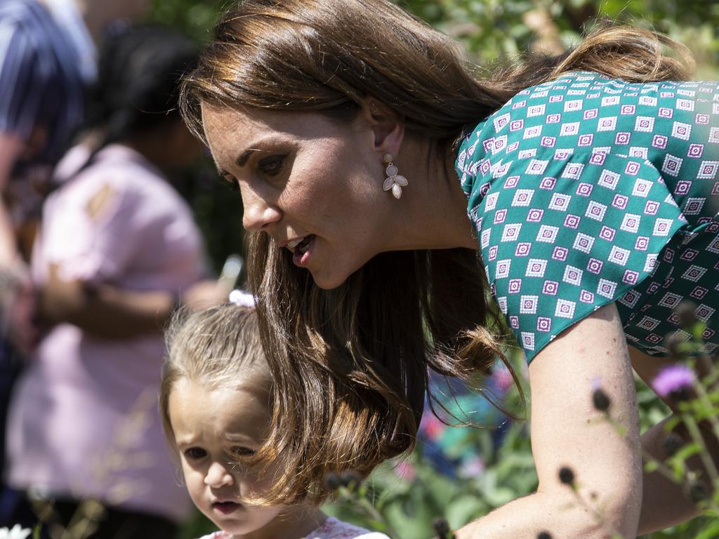 The Duchess has made working with children and new mothers a priority. Picture: Heathcliff O'Malley – WPA Pool/Getty Images.