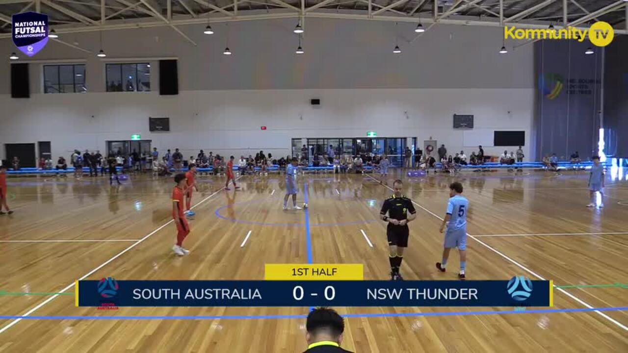 Replay: Football South Australia v Football NSW Thunder (U14 Boys) -  2025 National Futsal Championships Day 1