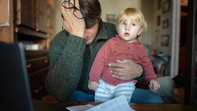 Maybe it's time to have a good chat to this dad about expectations. Source: iStock