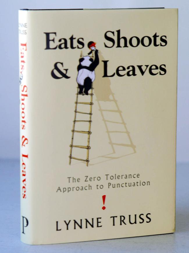 Eats, Shoots and Leaves by Lynne Truss.