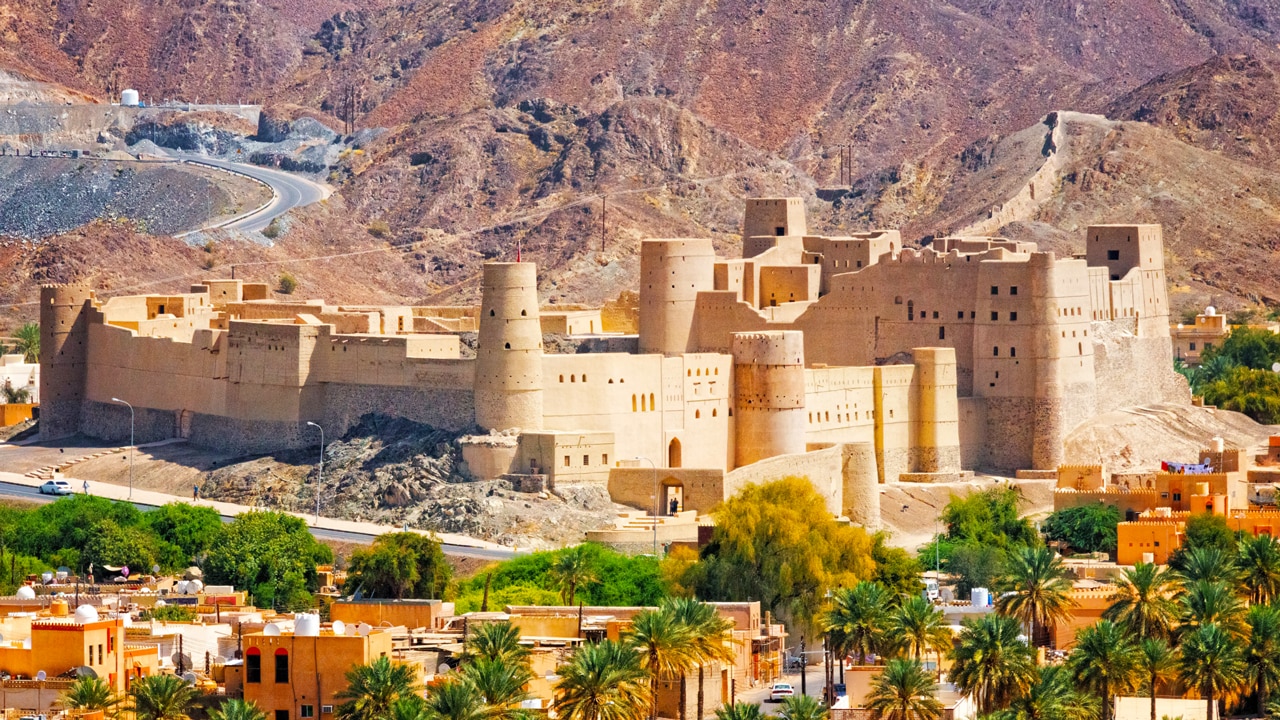 Bahla Fort is the only one of more than 500 forts in Oman that’s been given Unesco’s stamp of approval. Picture: Getty.