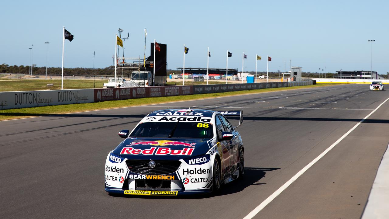 Jamie Whincup tackles The Bend Motorsport Park, where a 2020 enduro will be held.