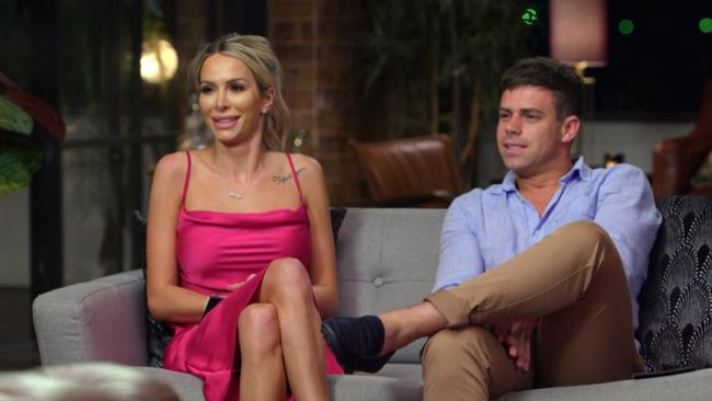 Michael and Stacey, a prosperous couple in the eyes of the show’s expert John. Source: Channel 9