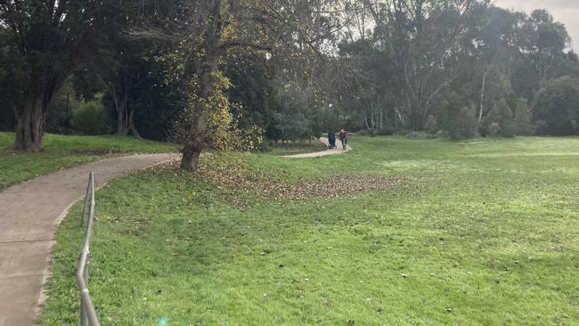 A woman was allegedly attacked while jogging on the Merri Creek Trail. Picture: Hugo Tims