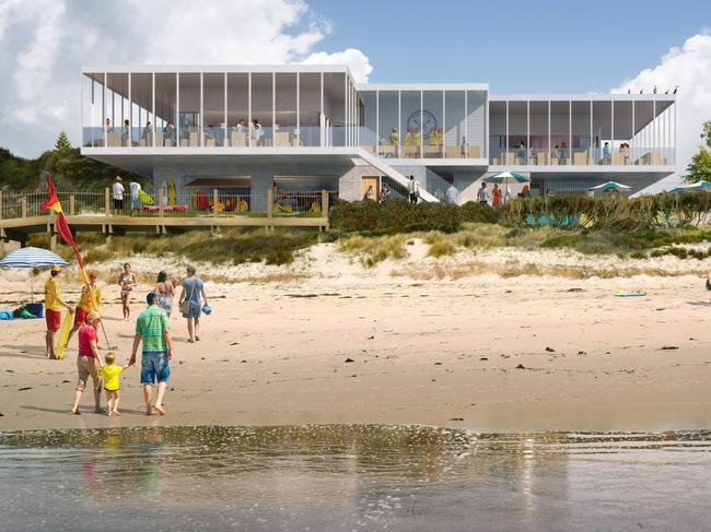 Swanky designs revealed for ageing surf club