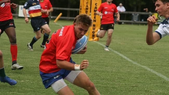 Campbell Harvey on the burst. Pic: Supplied