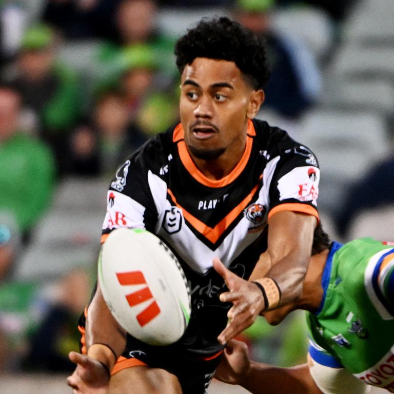 The Tigers unearthed a gem in Jahream Bula. Picture: NRL Photos