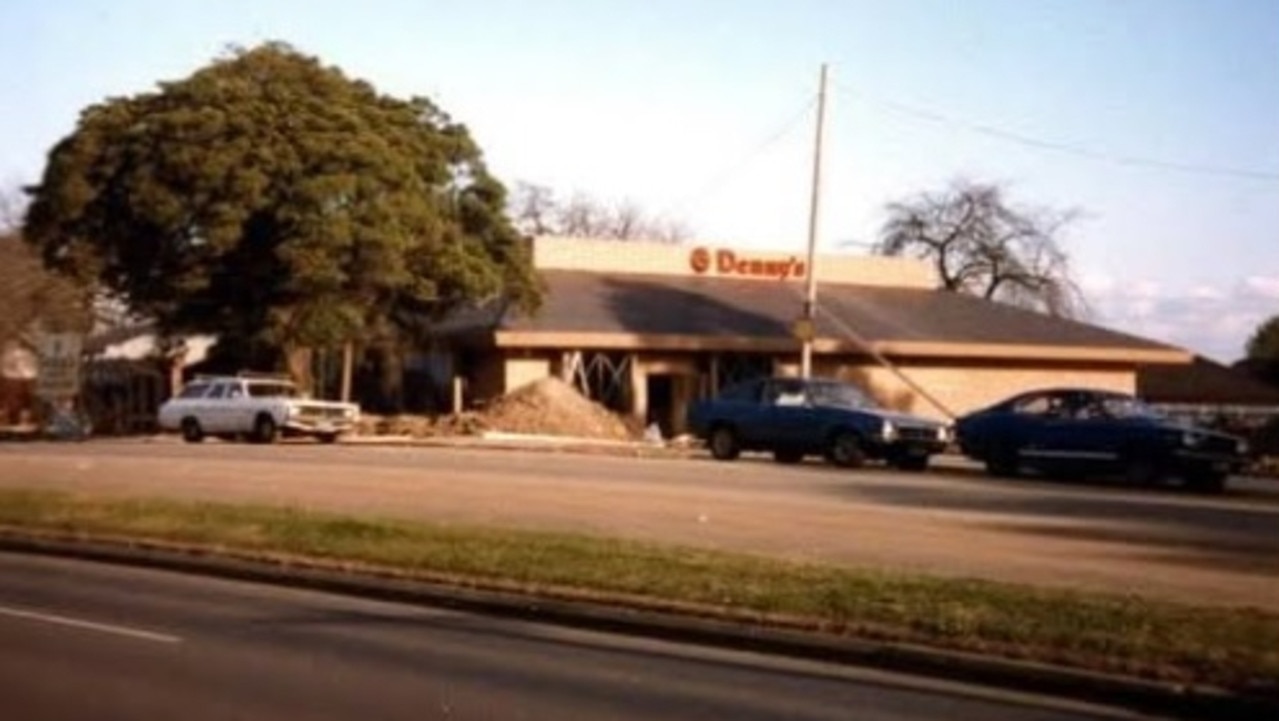 A Denny's Restaurant in Melbourne pictured in the 1980s. Picture: Facebook