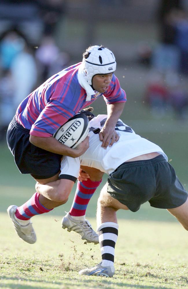 Kurtley Beale signed for the Waratahs while still at school with St Josephs College.