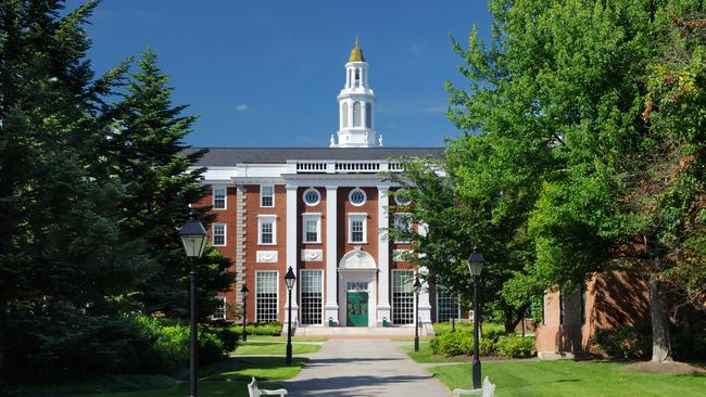 Harvard Business School. Picture: istock