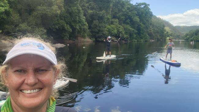 What'SUP owner Ally Chadburn thinks that crocodiles are only going to become more of a problem as their populations continue to grow and spread. Picture: Supplied