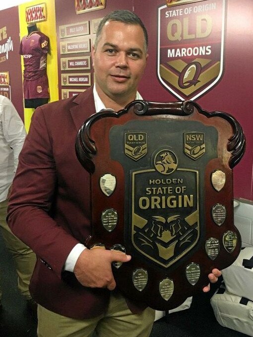 Anthony Seibold was an assistant coach to Kevin Walters for the Maroons.