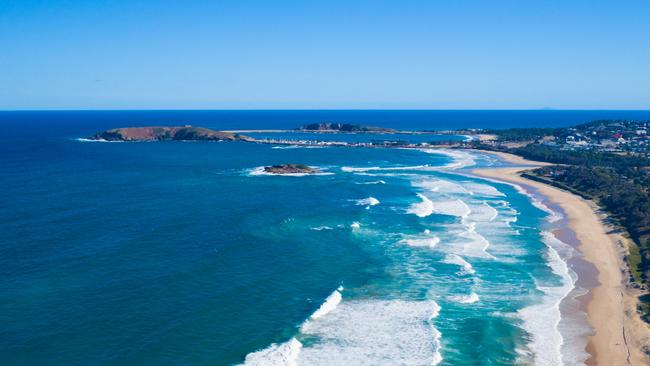 The stabbing happened in the Park Beach Reserve car park on Ocean Parade, Coffs Harbour. Picture: NewsLocal.