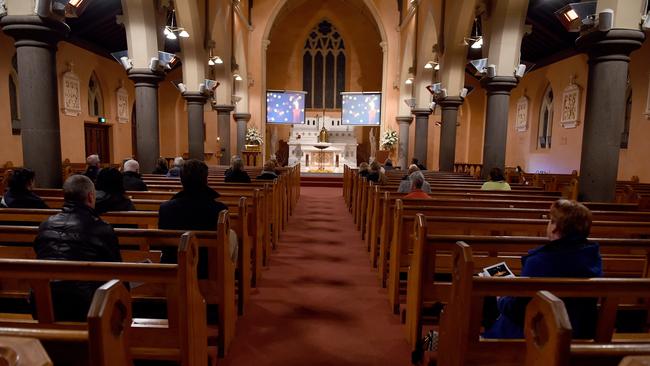 Mass numbers have declined at St Alipius Parish Church over the years. Picture: Jake Nowakowski