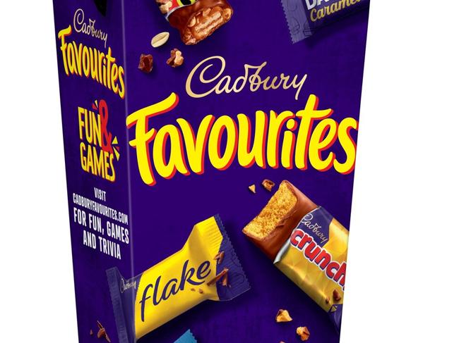 Cadbury Favourites 373g or Toblerone Gift Box 240g