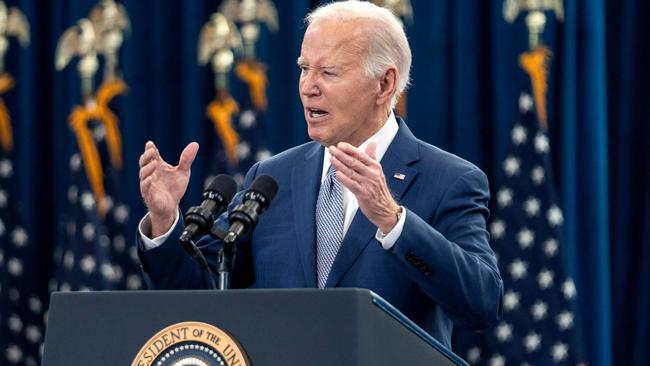 Joe Biden, 81. Picture: Eros Hoagland/Getty Images via AFP