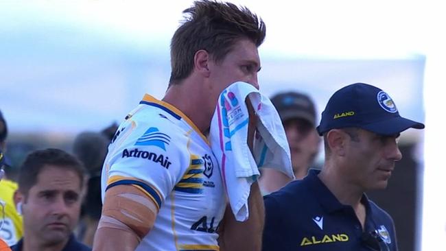 Shaun Lane is out long-term with a broken jaw. Picture: Fox League