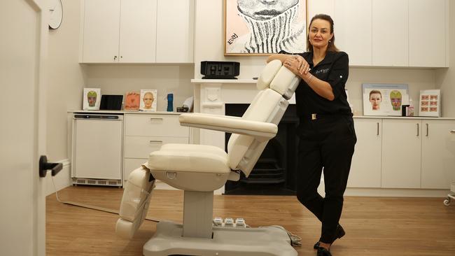 Dani Barr, cosmetic nurse at Bonny Skin Studio says the industry is booming. Picture: Alison Wynd