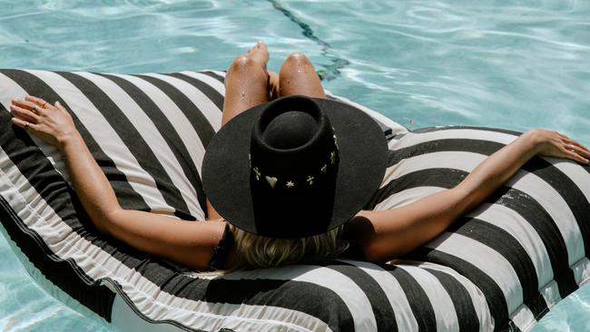 Woollybutts is a luxe cottage and pool in the Byron Hinterland. Picture: Hayley Nedland