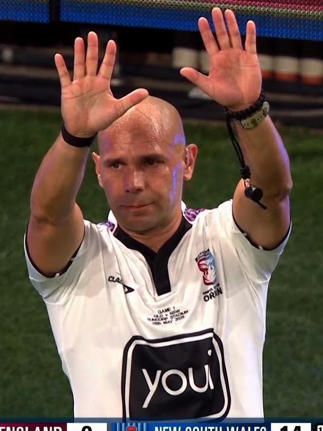 Off to the sin bin you go
