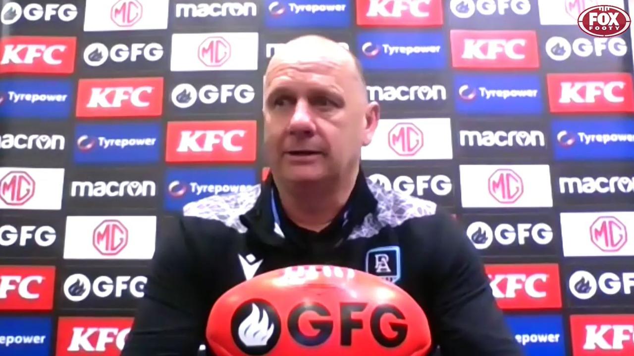 Port Adelaide coach Ken Hinkley's press conference.