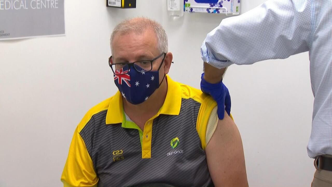 Morrison receives second dose of the Pfizer vaccine