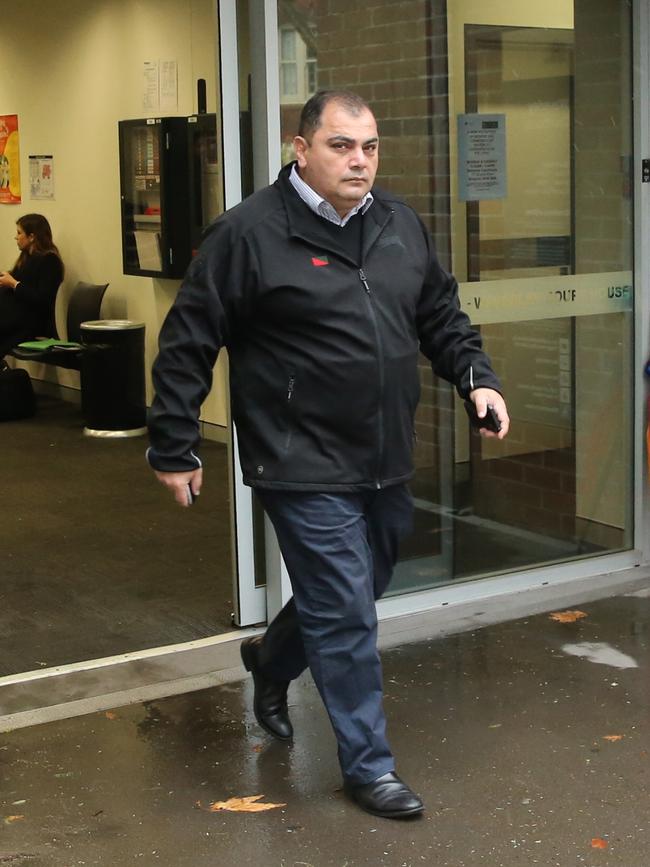 Shannon Donato supported his son in court. Picture: Richard Dobson