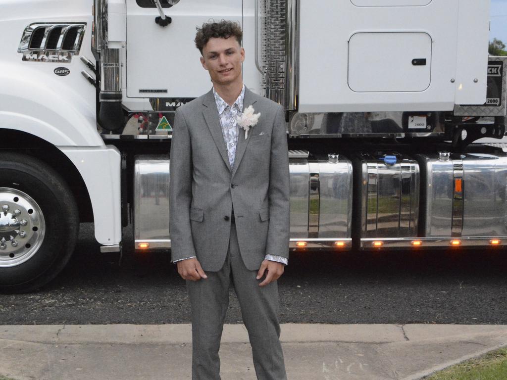 Morgan Jones at the Dalby Christian College Formal