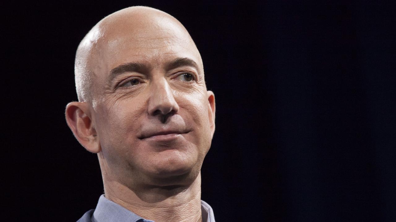 Jeff Bezos, the world’s second-richest person with a net worth of $185 billion, has lost $86 billion so far this year. Picture: David Ryder/Getty Images North America/AFP