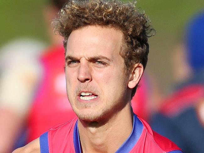 Western Bulldogs training at Whitten Oval. Mitch Wallis. Picture: Mark Stewart