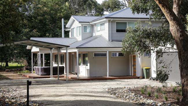 Ms Patterson served the lunch at her two-storey home. Picture: Ian Currie