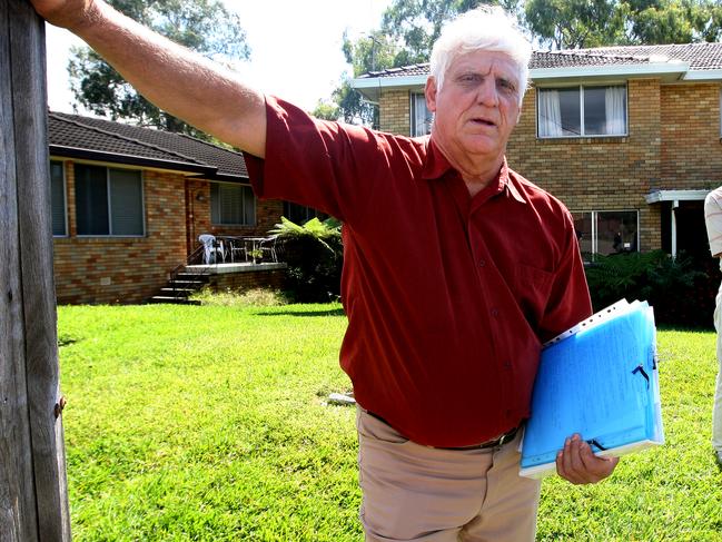 Rev George Capsis, pictured, wrote a letter to the court on Monday. The pastor is a well-known figure around the Shire.