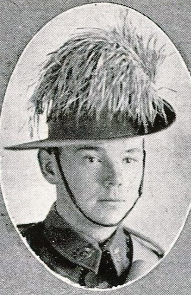 Gunner Rupert John Arnold. Picture: Virtual War Memorial Australia