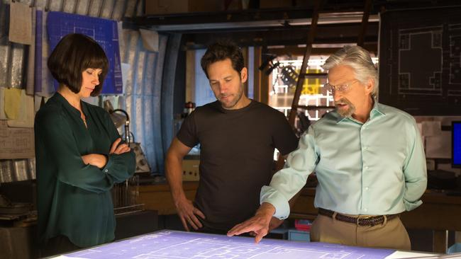 Wasp, Ant-Man and Professor Pym are all safe. Picture: Marvel