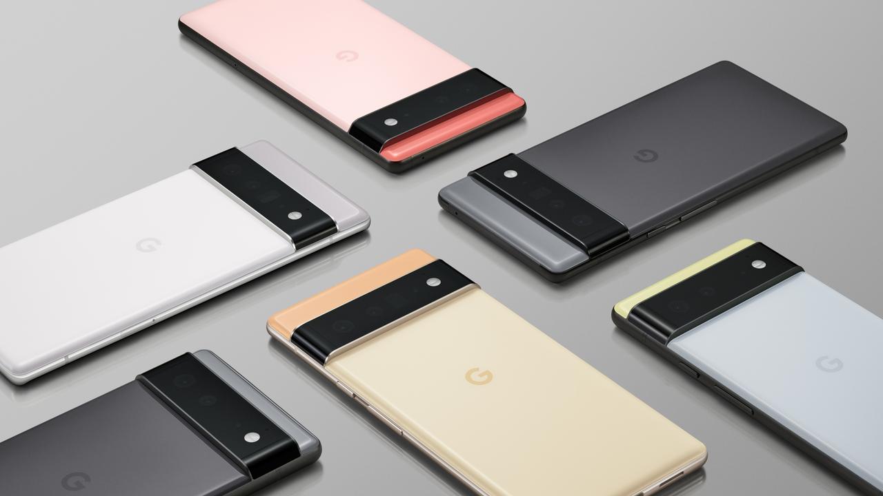 Google's Pixel 6 and Pixel 6 Pro smartphones will feature advanced cameras in a large block across their back panel.