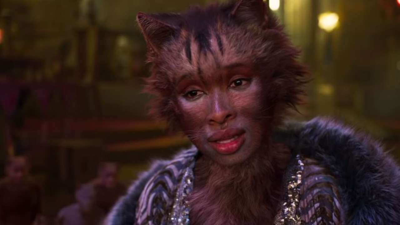 Jennifer Hudson in the Cats trailer.