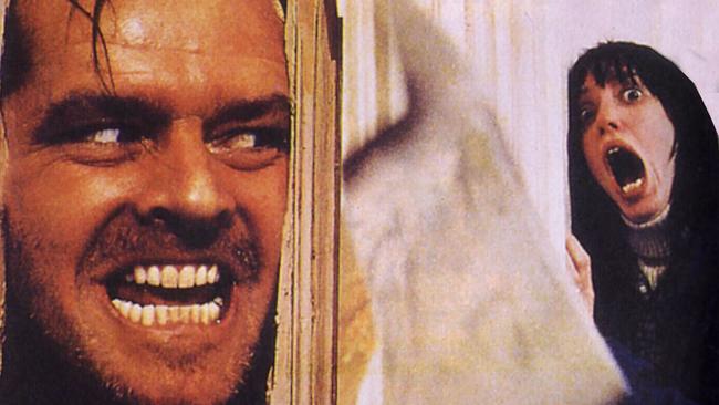 ‘There’s something wrong with the house’ … it certainly seems that way for Jack Nicholson and Shelley Duvall in the film adaptation of The Shining.