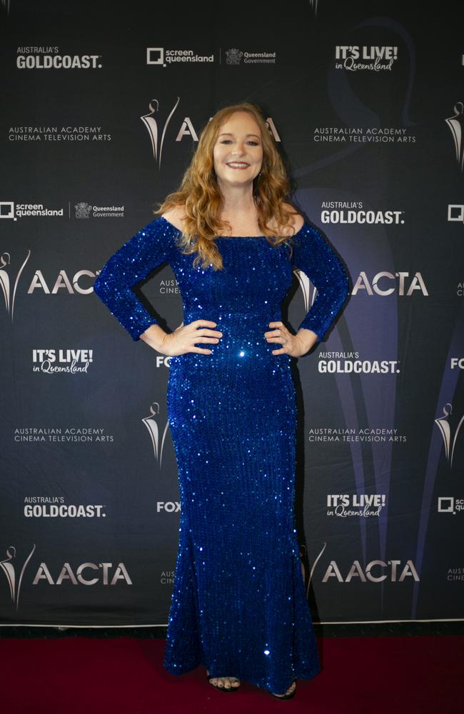 Suzanne Webcke at AACTA Oscars Screening at the Home of the Arts, Gold Coast. Picture: Jessie Jean