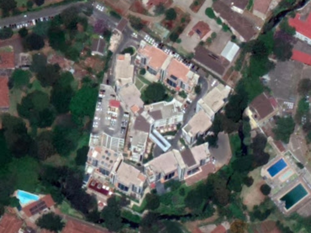 The Dusit D2 hotel complex, where the terror attack was carried out. Picture: Google Maps