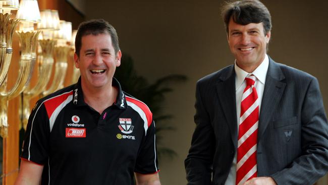 Ross Lyon called on Paul Roos for advice.