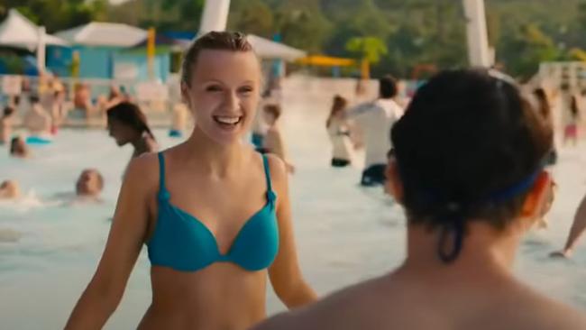 Splash Planet in Inbetweeners 2 was filmed at Wet 'N' Wild Gold Coast in Queensland. Picture: Roadshow Films