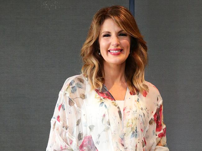 Sharyn Ghidella poses at International Women's Day lunch at Darling&Co in Paddington on Thursday, March 8, 2018. (AAP Image/Claudia Baxter)