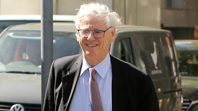 Seven’s Bruce McWilliam outside the Federal Court in Melbourne on Thursday. Picture: Stuart McEvoy