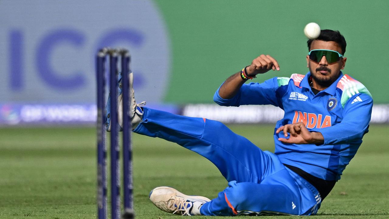 India's Axar Patel (pictured) has never taken a hat-trick. (Photo by Jewel SAMAD / AFP)