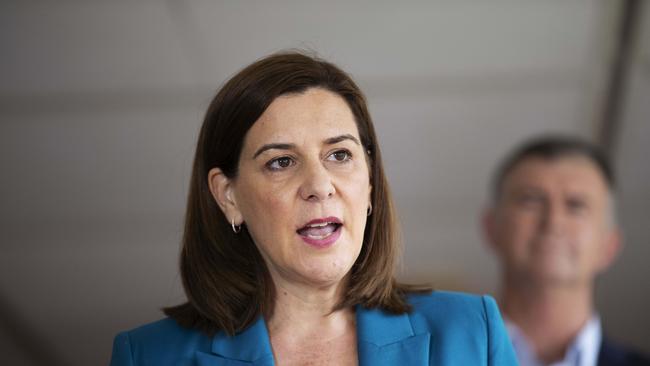 LNP Leader Deb Frecklington said in a statement issued today the pay freeze “trash the principles of a good faith enterprise bargaining process”. Picture: Attila Csaszar