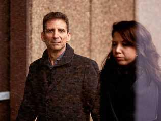 Universal Medicine founder Serge Isaac Benhayon (left) outside the Supreme Court in Sydney during the failed defamation trial. Picture: AAP