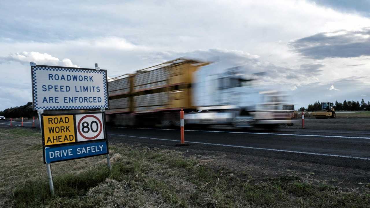 SLOW GOING: Completion of the Brigalow-Chinchilla Warrego Highway upgrade has been delayed by another month. Picture: Matthew Newton